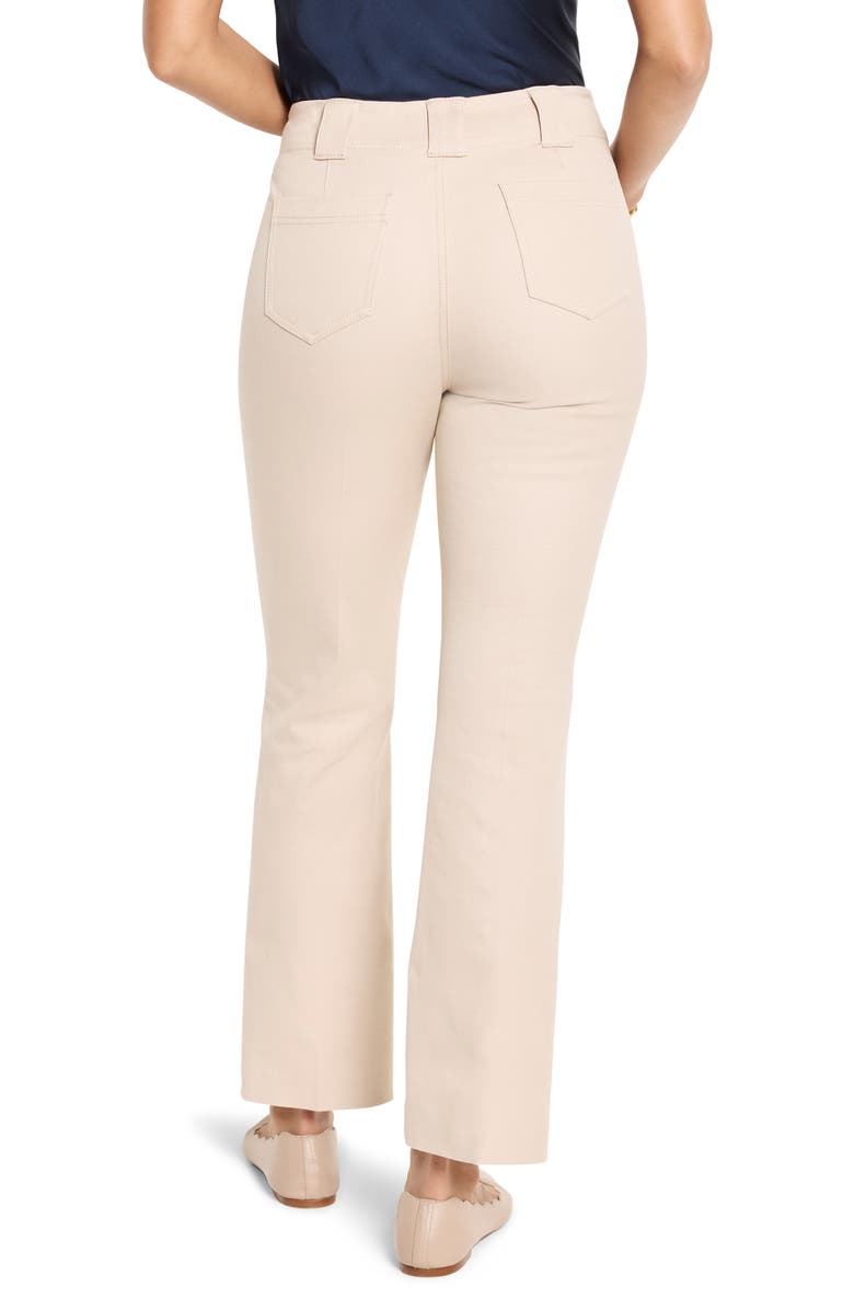 NIC+ZOE Plaza Ankle Demi Bootcut Pants, Alternate, color, Chamois