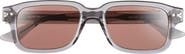 Montblanc 53mm Square Sunglasses