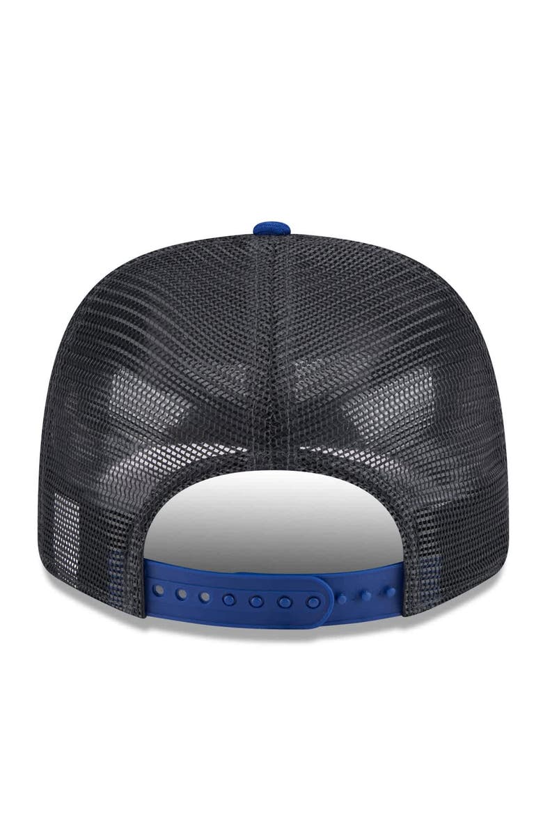 New Era Men's New Era  Gray/Royal New York Mets 2025 Batting Practice 9SEVENTY Stretch-Snap Trucker Hat, Alternate, color, 