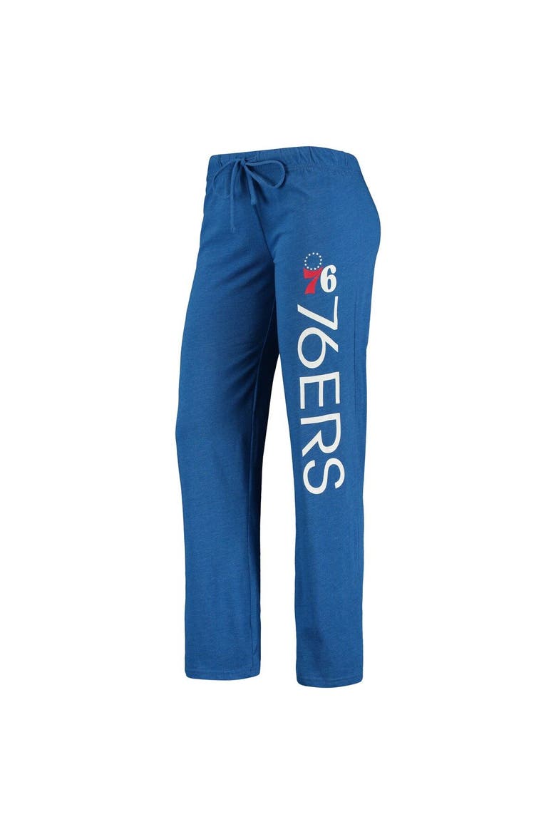 Women's Concepts Sport Royal/Red Philadelphia 76ers Tank Top & Pants Sleep Set, Alternate, color, Heather Red