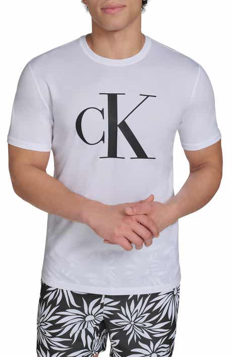 Calvin Klein Monogram Logo Short Sleeve Rashguard