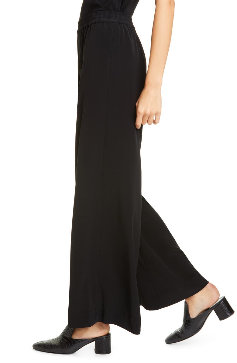 CO Crepe Palazzo Pants, Alternate, color, 