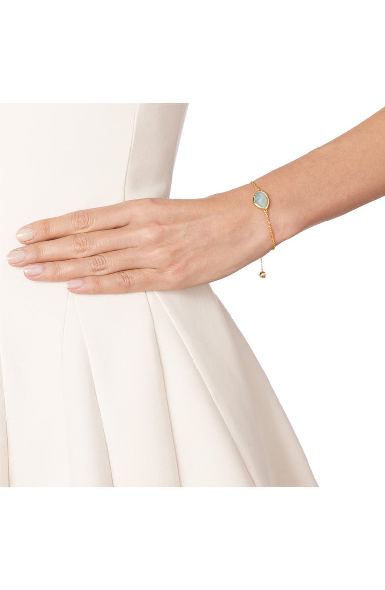 Monica Vinader Siren Teardrop Bracelet, Alternate, color, Yellow Gold