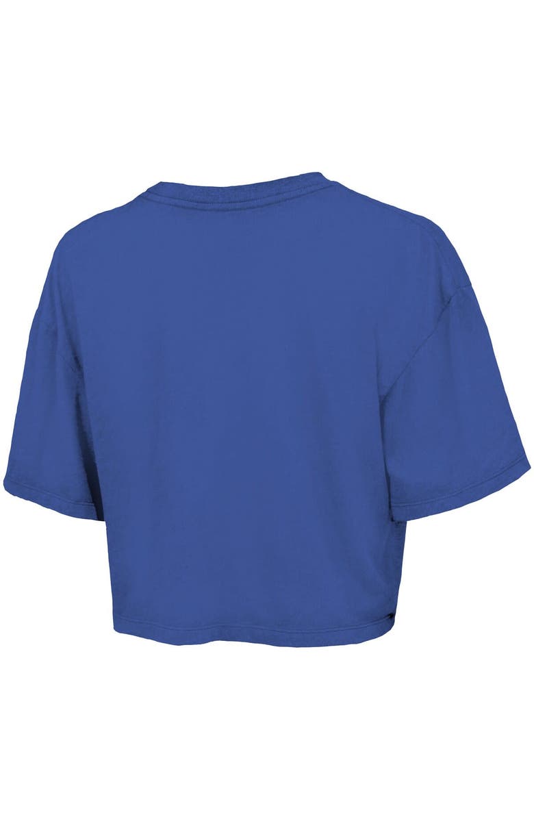 Majestic Threads Women's Majestic Threads Royal Los Angeles Dodgers Boxy Crop T-Shirt, Alternate, color, Royal