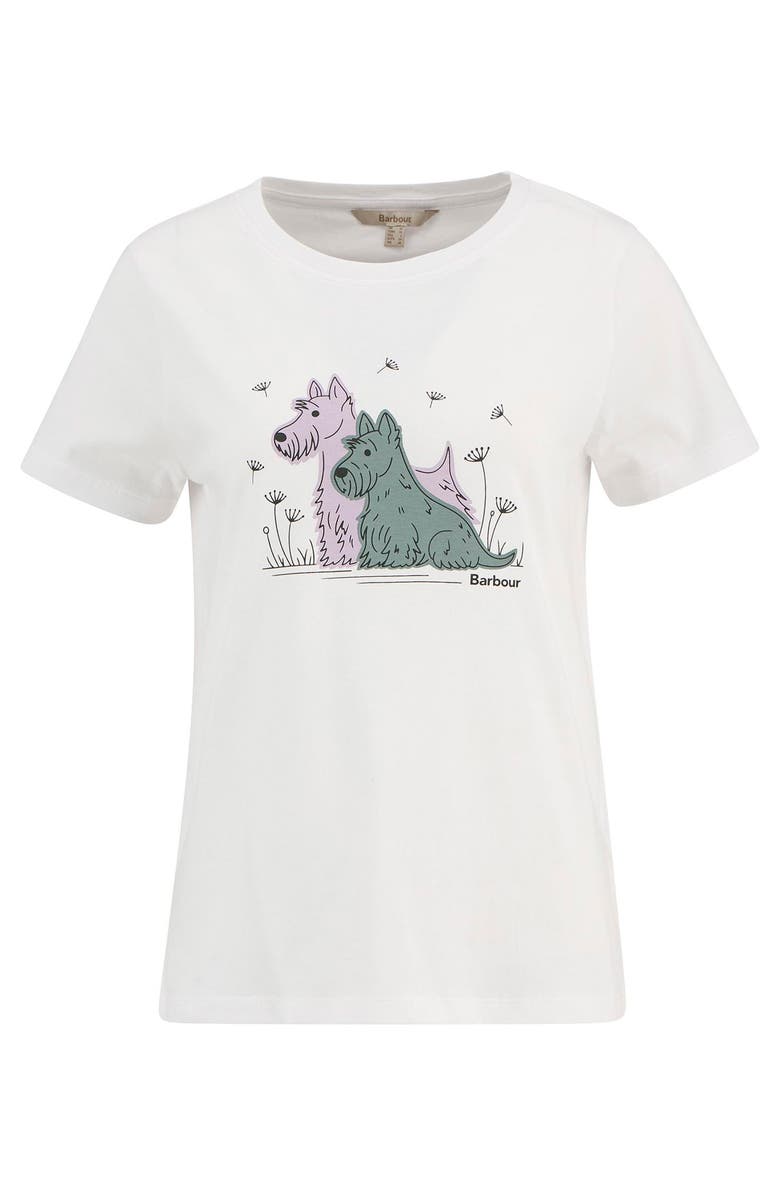 Barbour Clover Cotton Graphic T-Shirt, Alternate, color, 