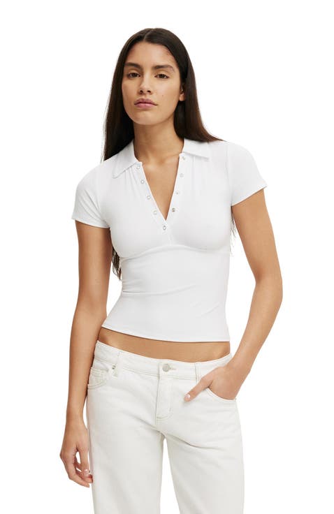 Women's Hold Me Polo Short Sleeve