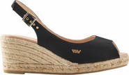 VISCATA Gavina Canvas Espadrille Sandal Wedges