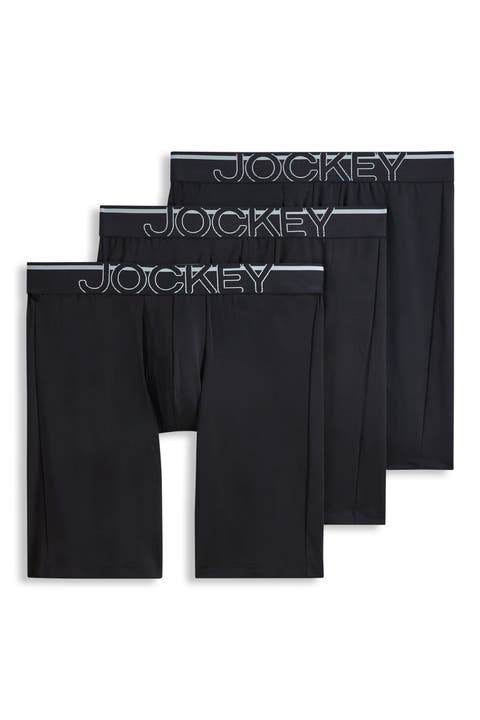 Men's EverActive Motion Stretch Microfiber 8" Long Leg Boxer Brief - 3 Pack