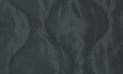 Z By Zella Longline Quilted Jacket In Green