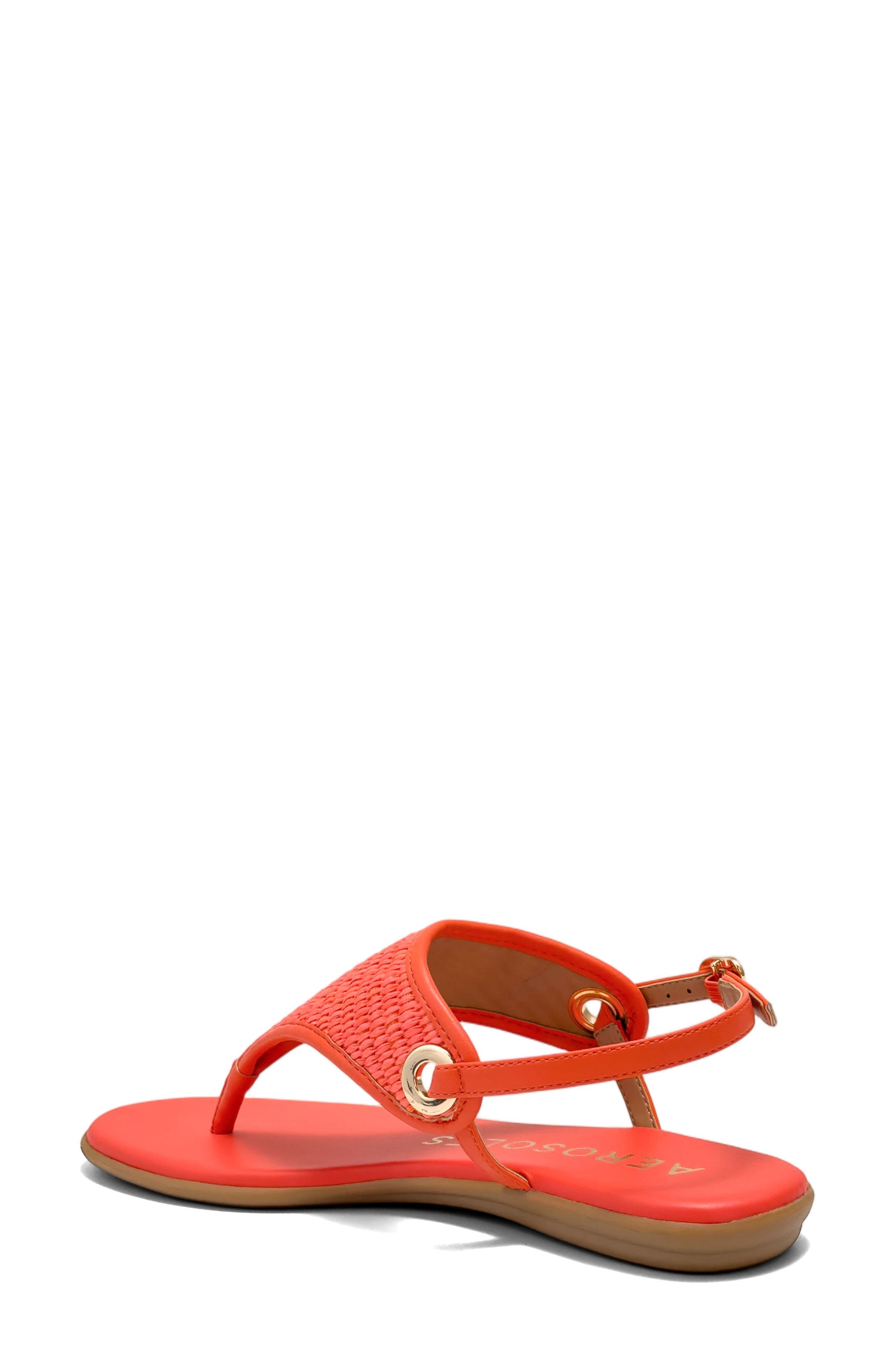 Aerosoles Conclusion Slingback Sandal, Alternate, color, Orange/ Spritz