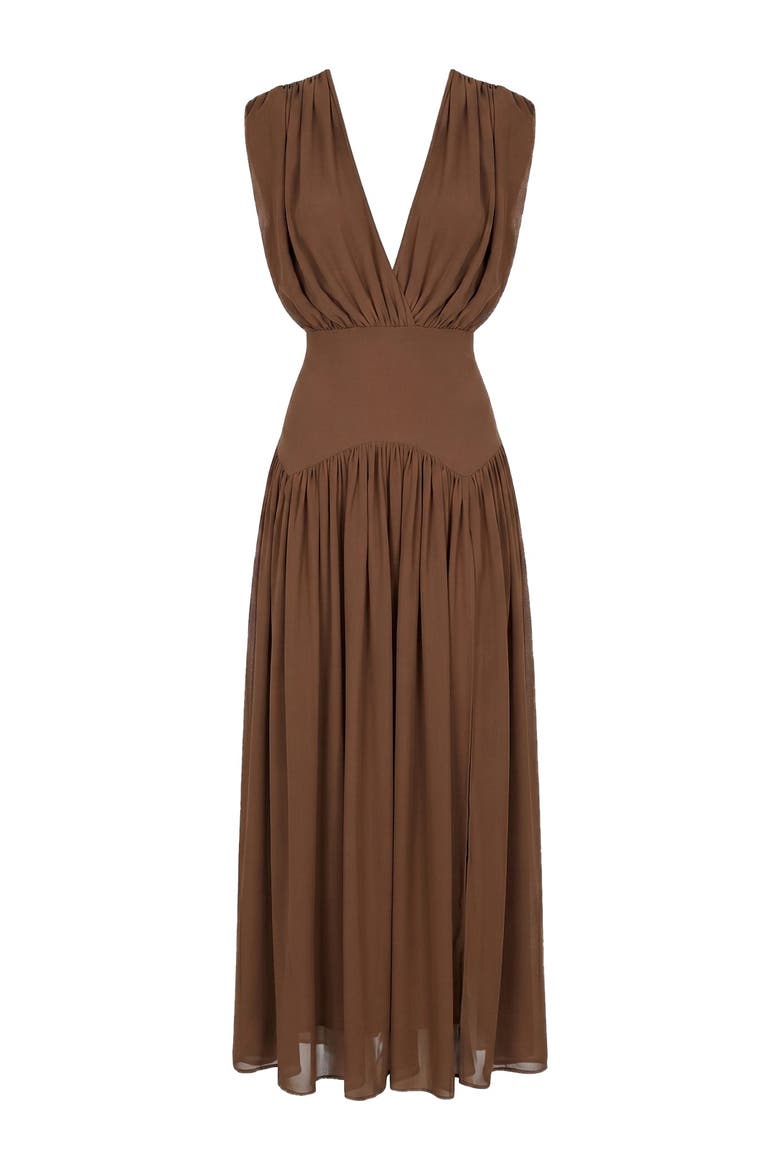 Giana Dress, Alternate, color, Mocha