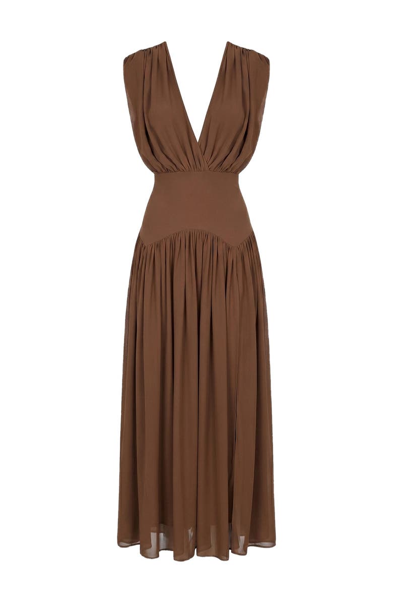 NICHOLAS Giana Dress, Alternate, color, Mocha