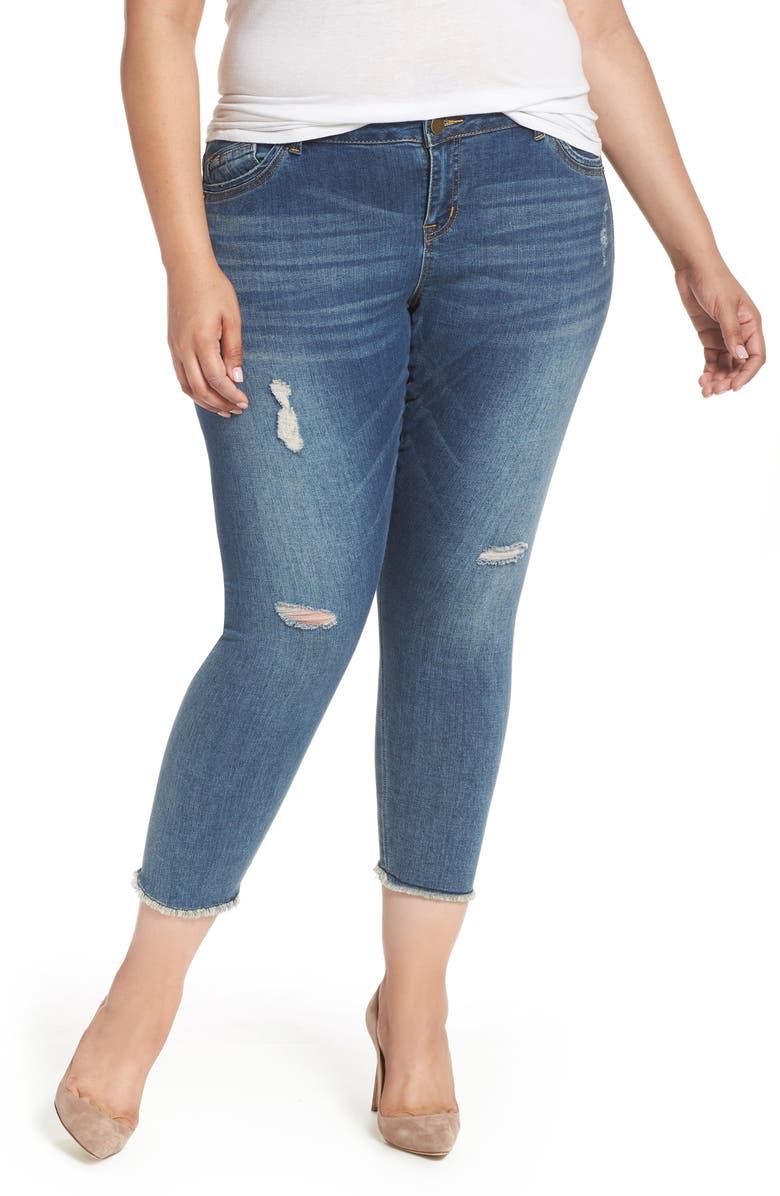 Wit & Wisdom Seamless Ankle Skimmer Jeans, Main, color, 