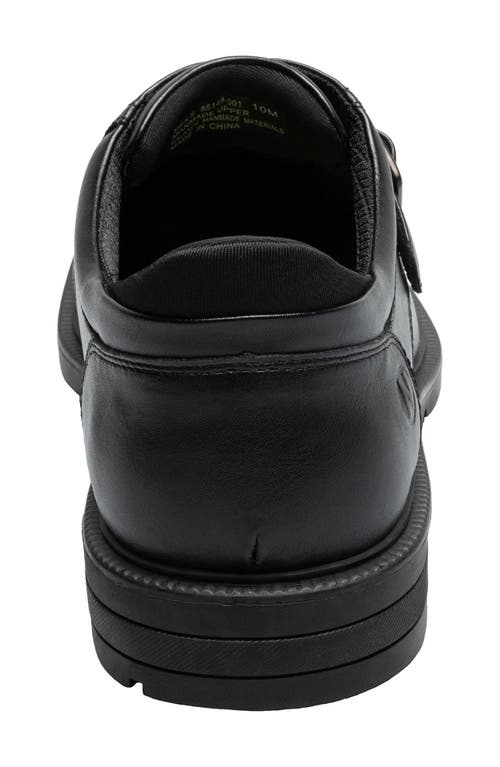 Nunn Bush Hero Plain Toe Monk Shoe In Black