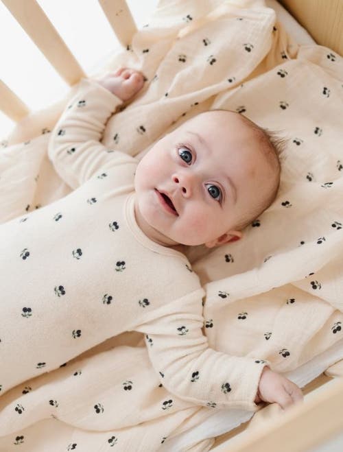 Ely's & Co. Cotton Muslin Swaddle Blanket 1 Pack