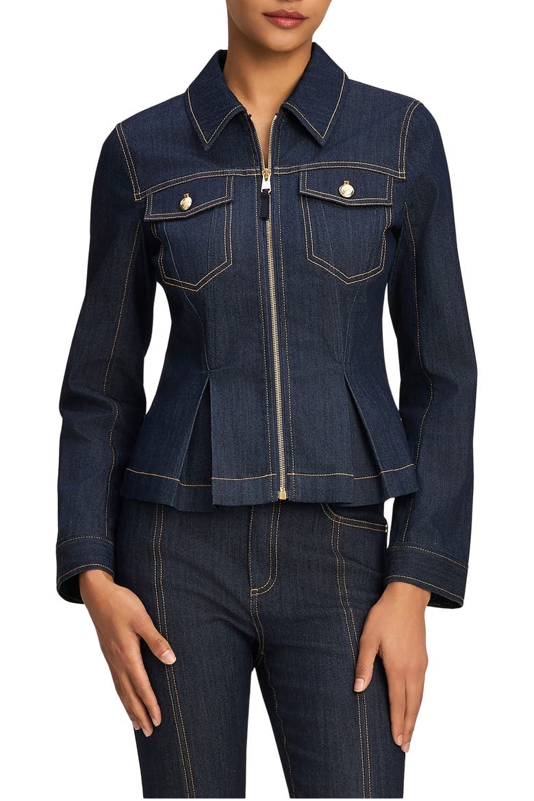 Kaiya Denim Jacket, Main, color, INDIGO