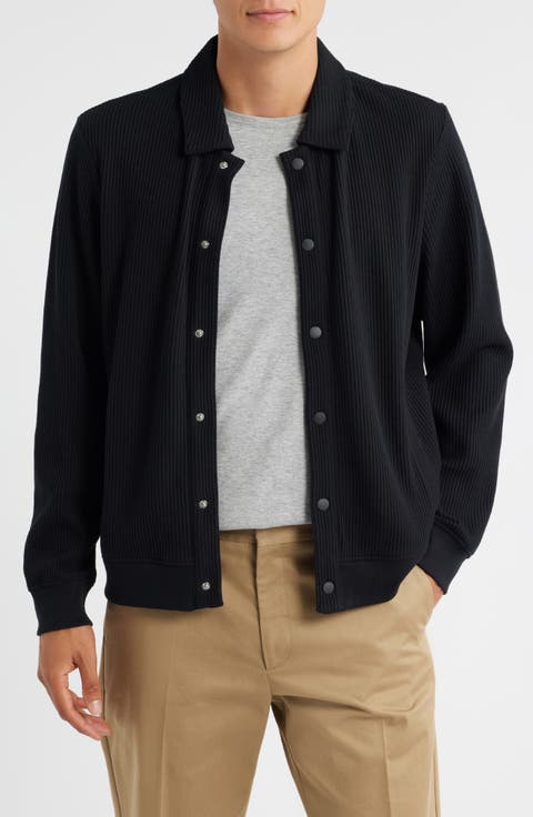 Hays Jersey Snap-Up Overshirt