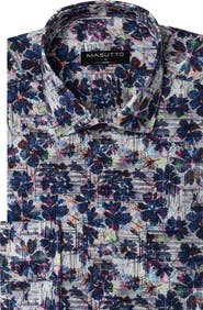 MASUTTO Armando Button Down Long Sleeve Shirt