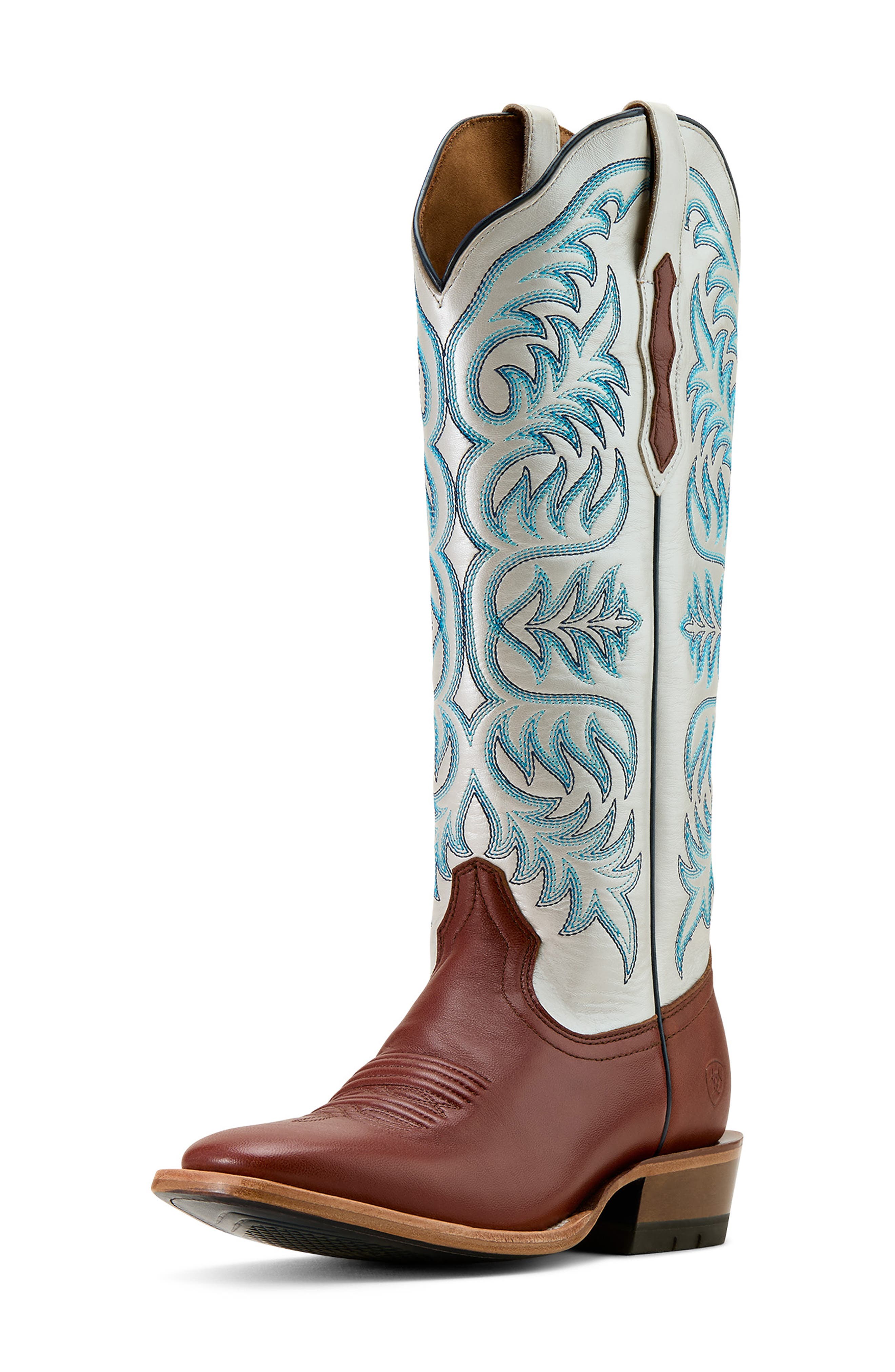 Ariat Futurity Tall Boot, Alternate, color, Dark Cognac/Pearly White