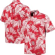 Reyn Spooner Men's Reyn Spooner Red St. Louis Cardinals Aloha Button-Up Shirt