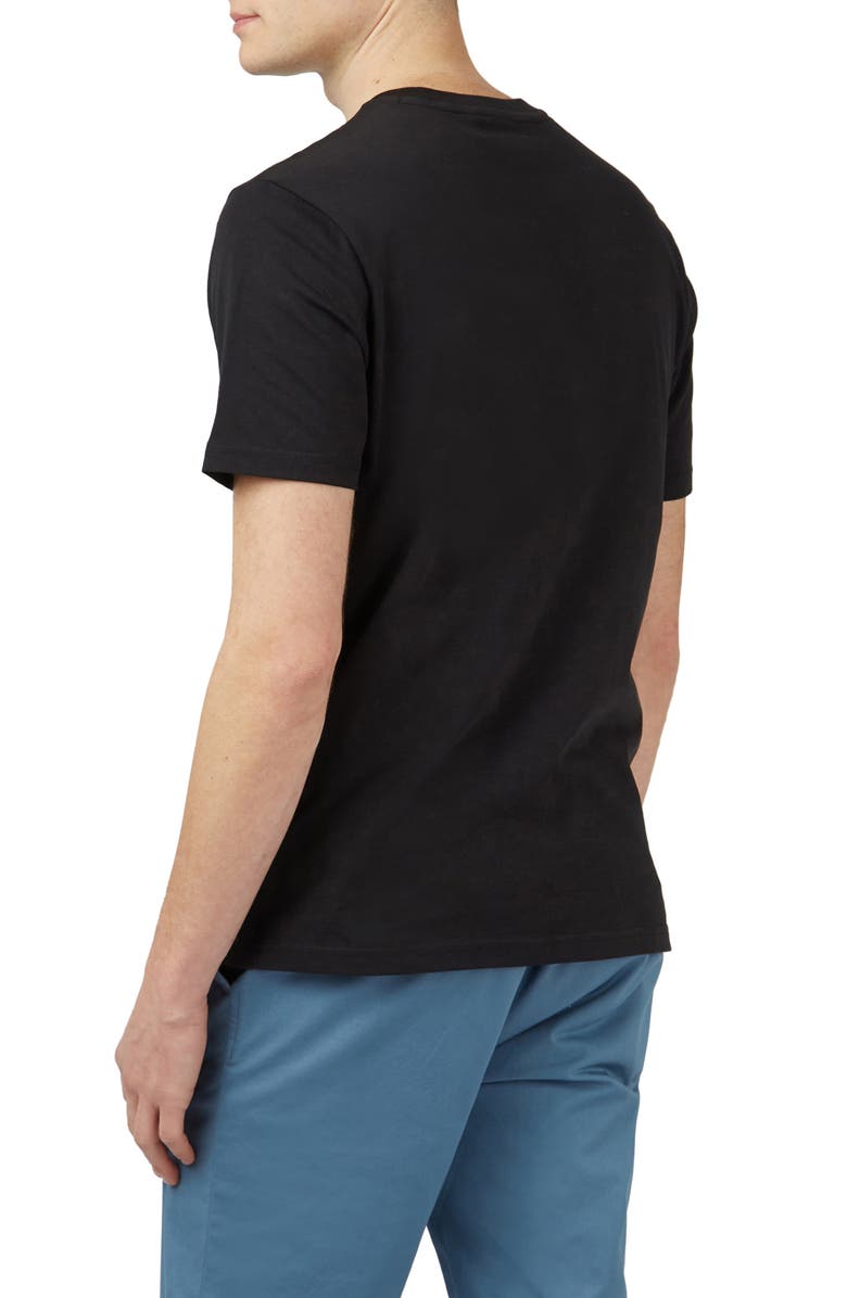 Ben Sherman 1980s Organic Cotton Graphic T-Shirt, Alternate, color, 