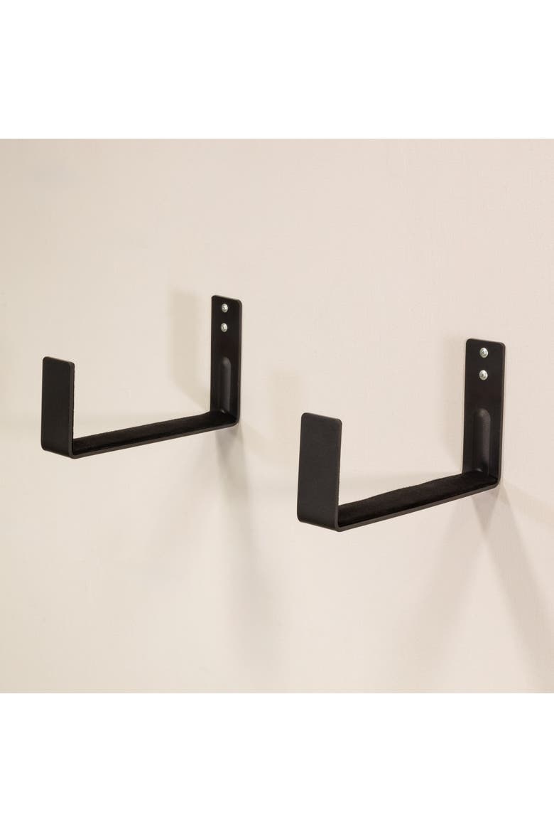 Serenity Yoga Mat Display | Minimalist Rack | X-Large, Alternate, color, Black
