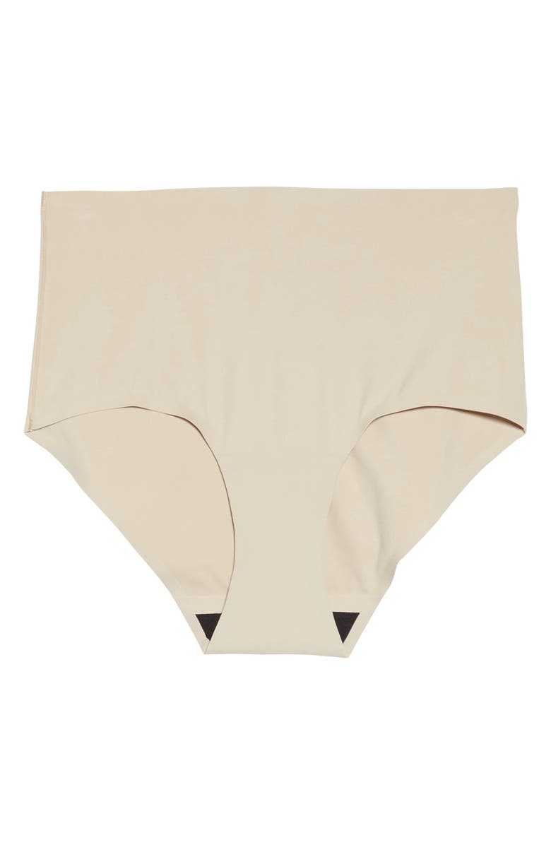 Proof<sup>®</sup> Period & Leak Proof Moderate Absorbency High Waisted Briefs, Alternate, color, Sand