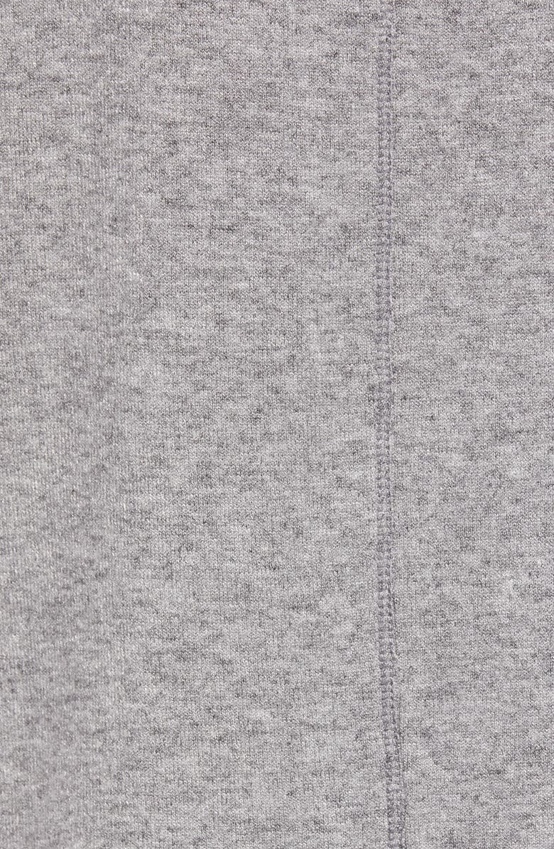 Maternal America Knit Maternity Hoodie, Alternate, color, Heather Charcoal