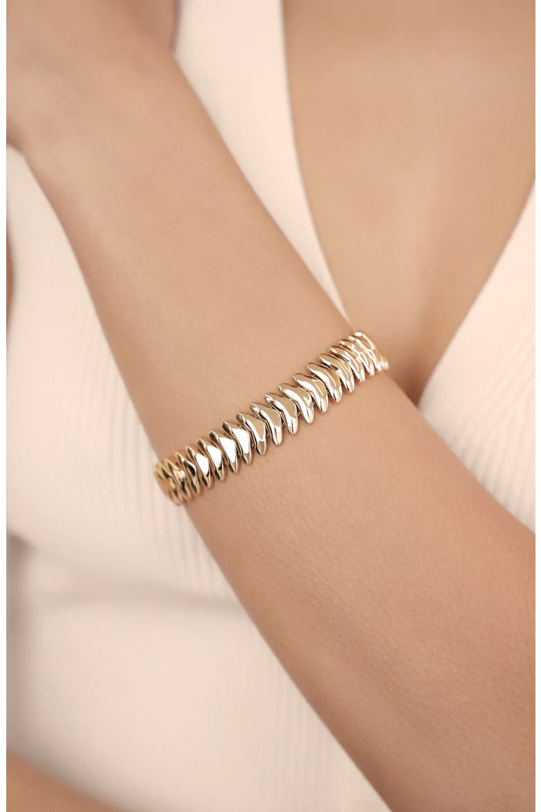 Vortex Cuff Bracelet, Alternate, color, GOLD