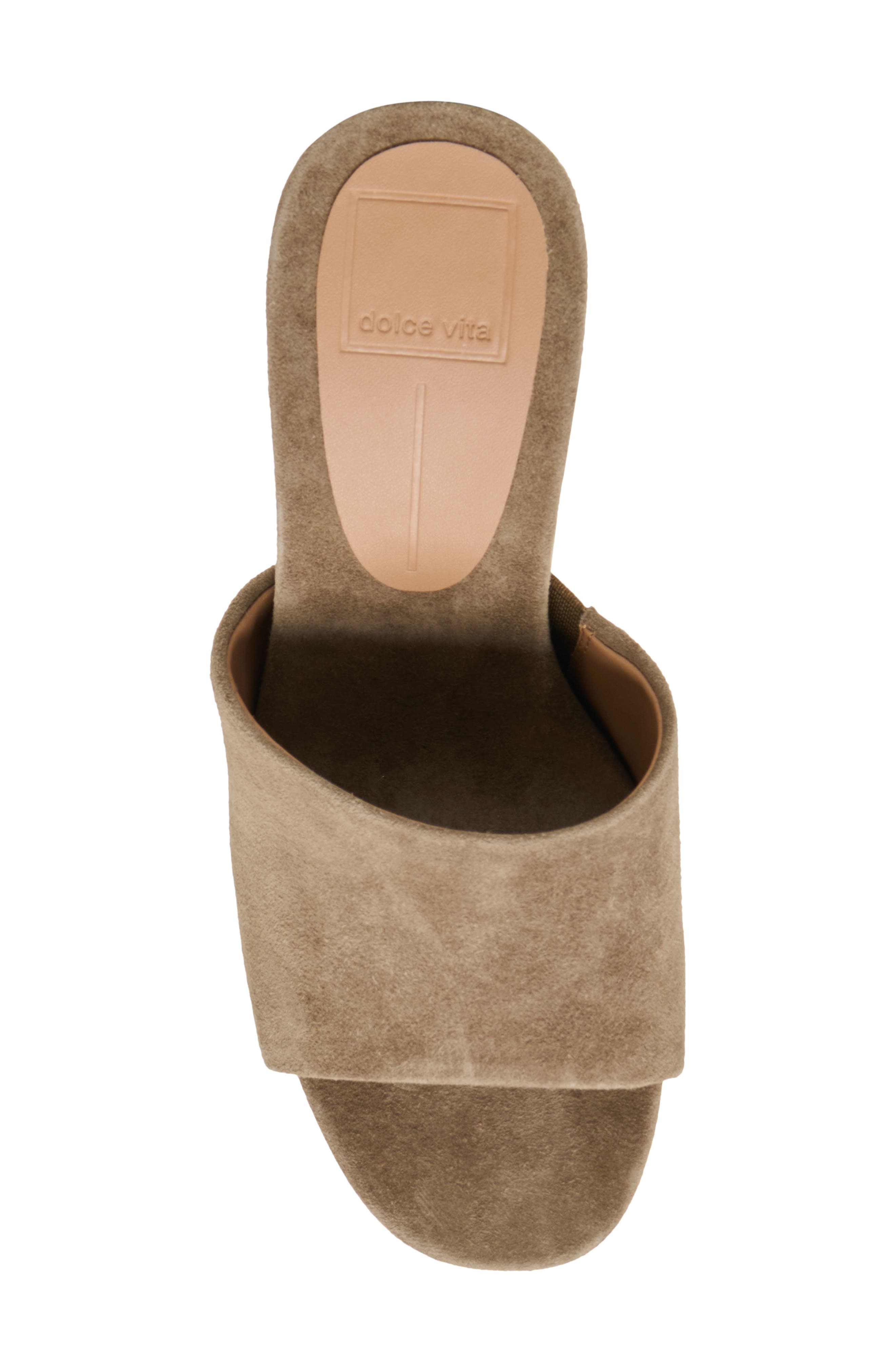 Holta Wedge Sandal, Alternate, color, OLIVE SUEDE