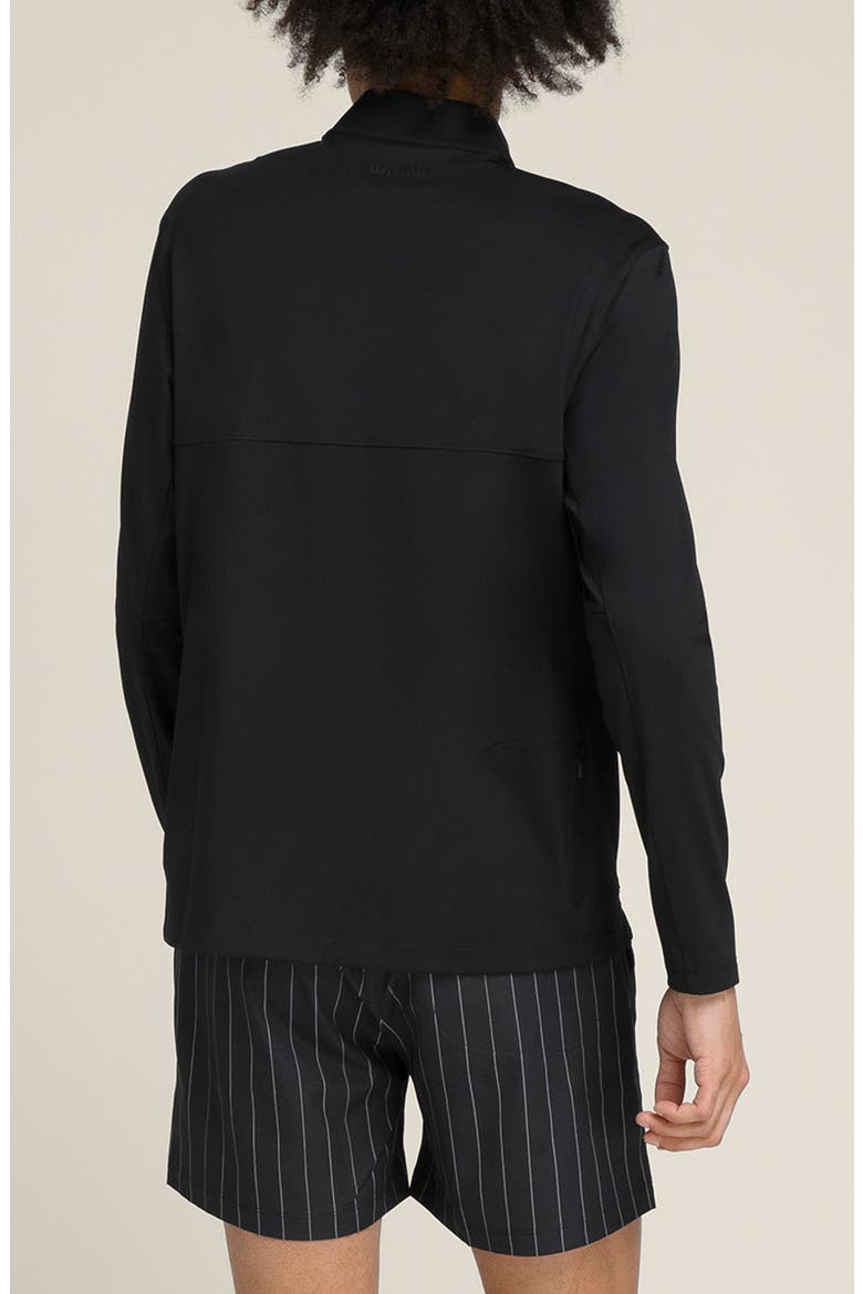 Elevate Performance Half Zip Pullover, Alternate, color, BLACK