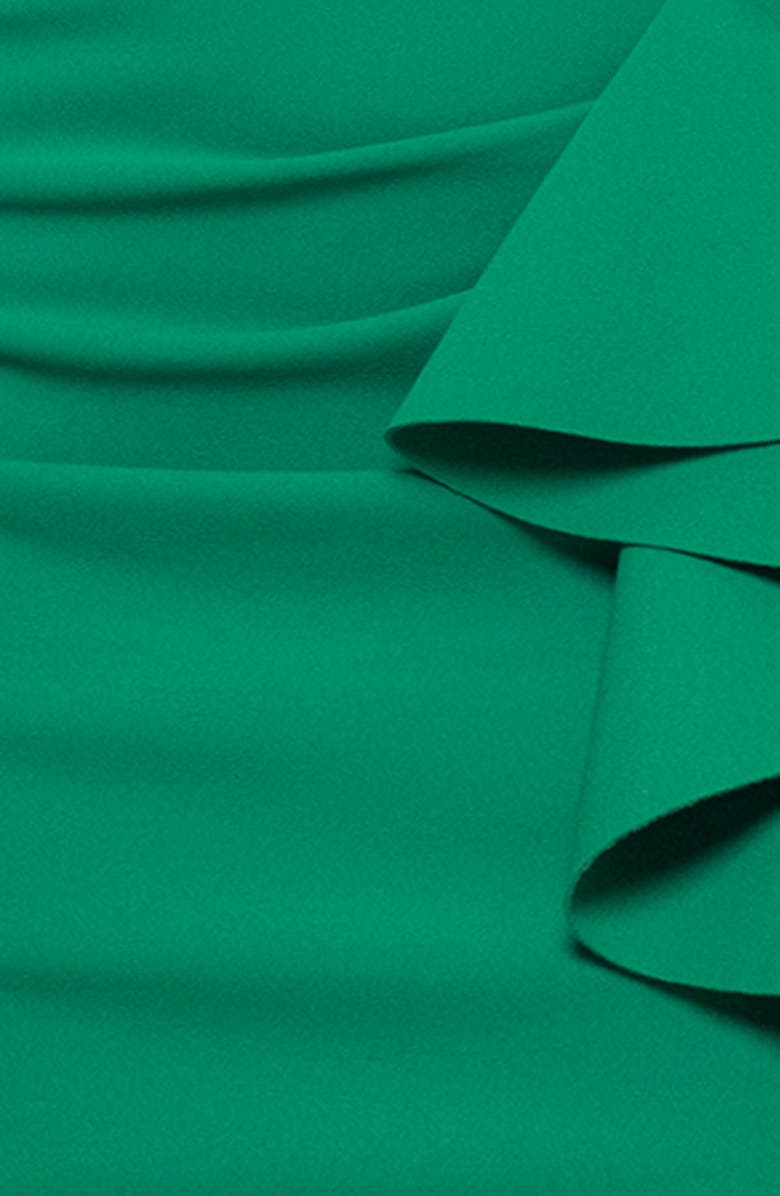 Betsy & Adam Off the Shoulder Scuba Knit Dress, Alternate, color, Green