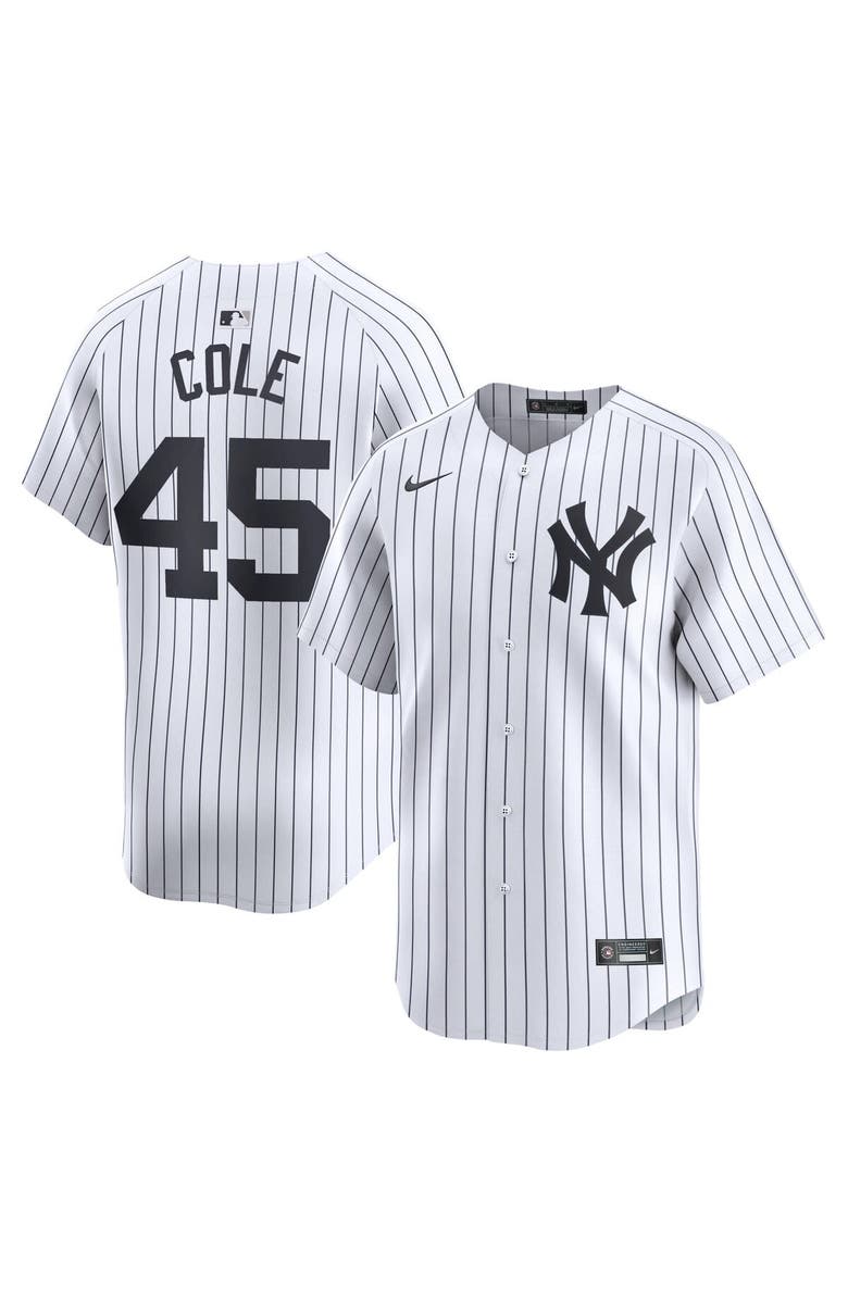 Nike Men's Nike Gerrit Cole White New York Yankees Home Limited Player Jersey, Main, color, White
