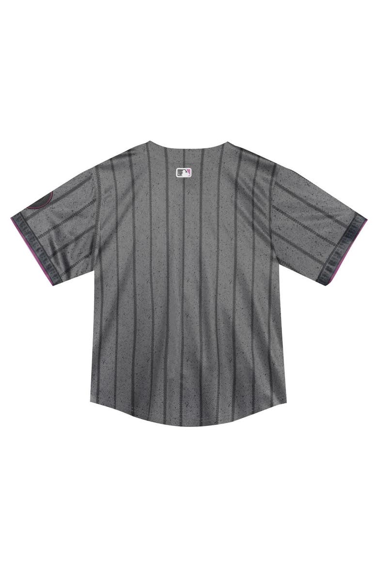 Toddler Nike  Gray New York Mets City Connect Team Limited Jersey, Alternate, color, Gray