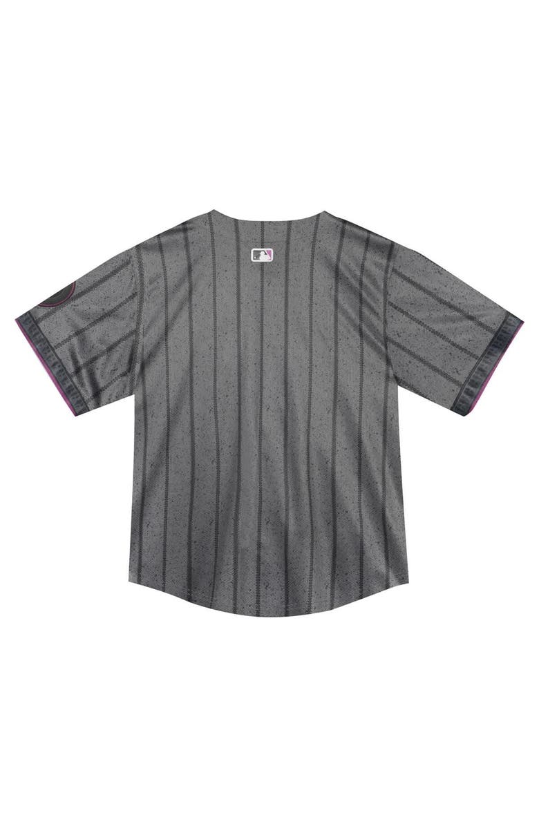 Nike Toddler Nike  Gray New York Mets City Connect Team Limited Jersey, Alternate, color, Gray