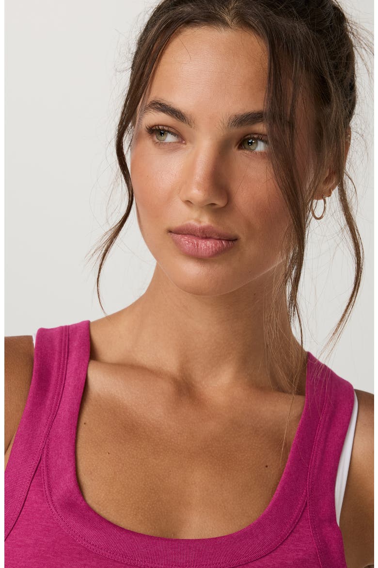 Energy Racerback Tank, Alternate, color, DRAGON FRUIT HEATHER