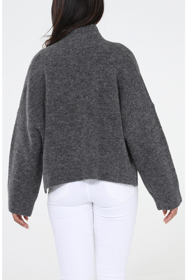 Turtleneck Sweater, Alternate, color, GREY