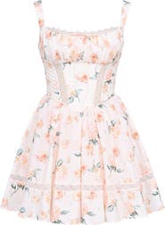 HOUSE OF CB Kimmie Floral Minidress