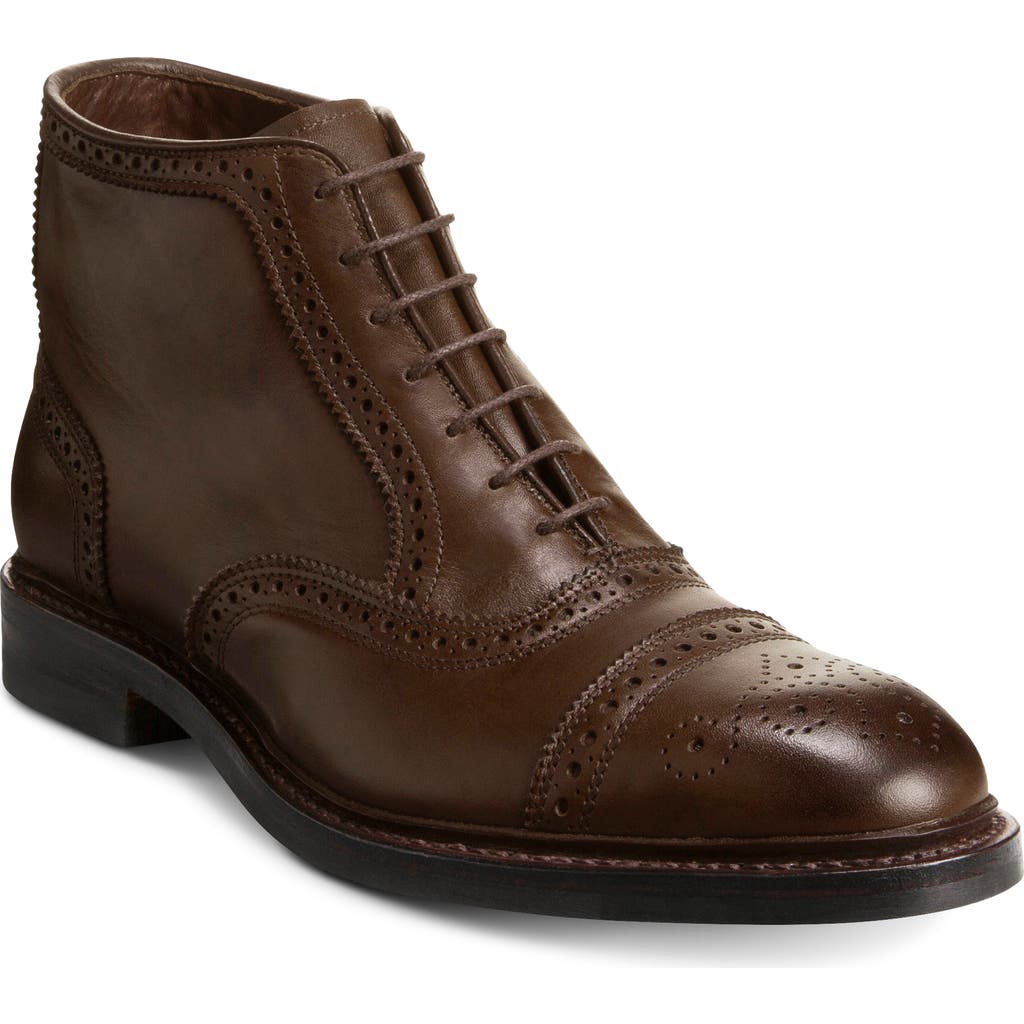 Allen Edmonds Hamilton Wingtip Waterproof Chukka Boot In Brown Leather