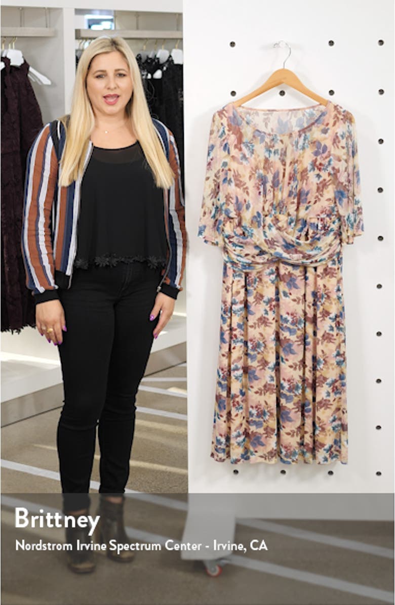 Katarina Floral Party Dress, sales video thumbnail