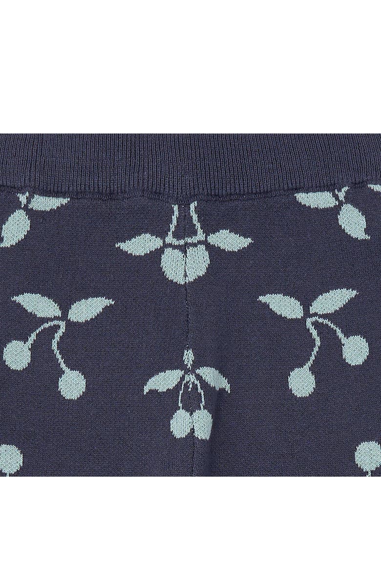 Jacquard Sweater Knit Top and Pant Set, Alternate, color, Blue Fruit