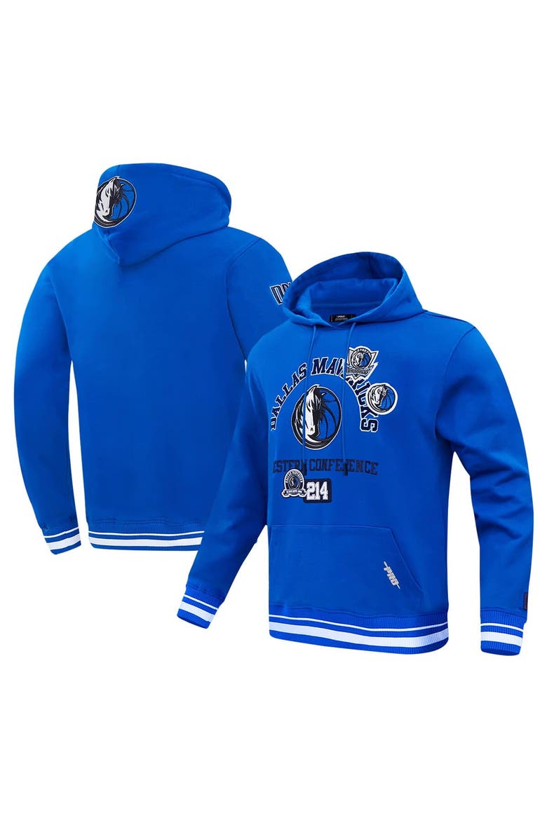 Men's Pro Standard Blue Dallas Mavericks Area Code Pullover Hoodie, Main, color, Blue