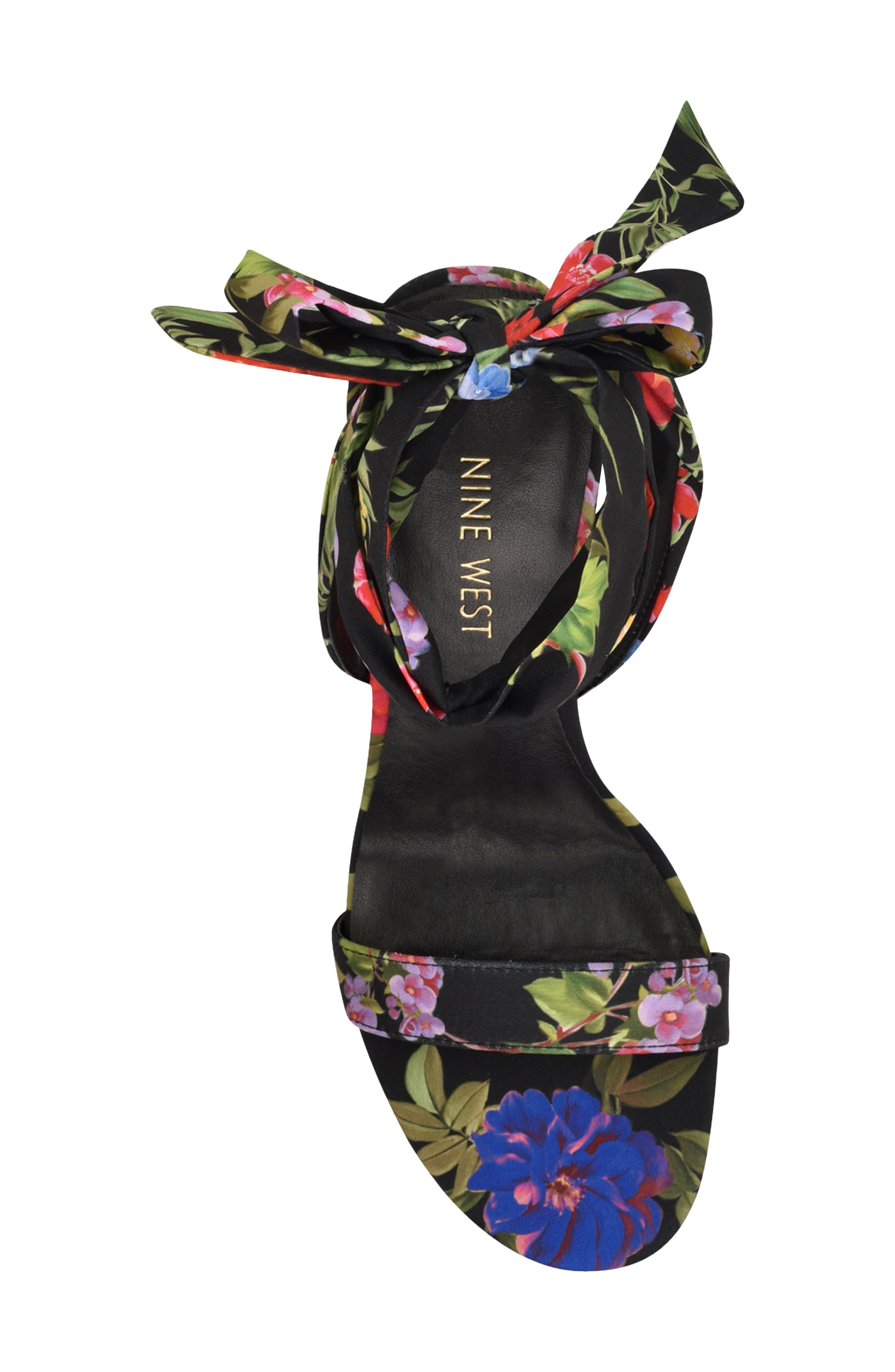 Nine West Kobs Ankle Tie Sandal, Alternate, color, 