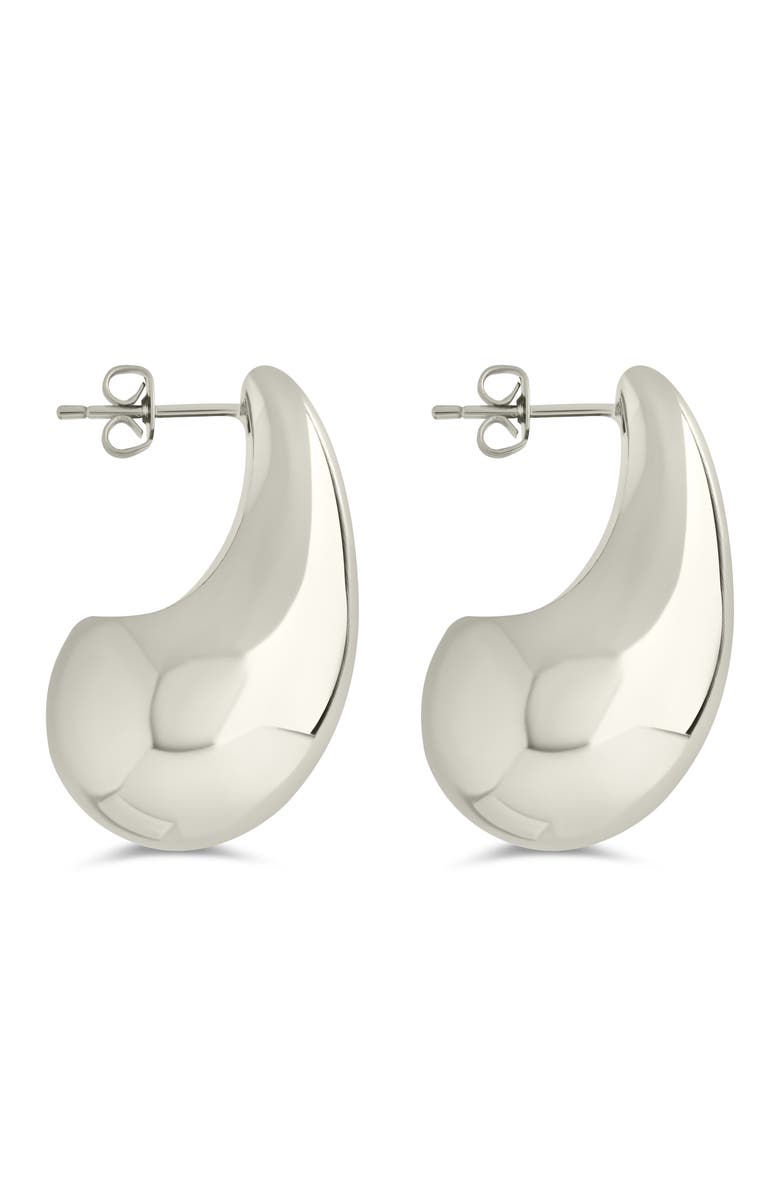 Sterling Forever Callie Cubic Zirconia Teardrop Earrings, Alternate, color,