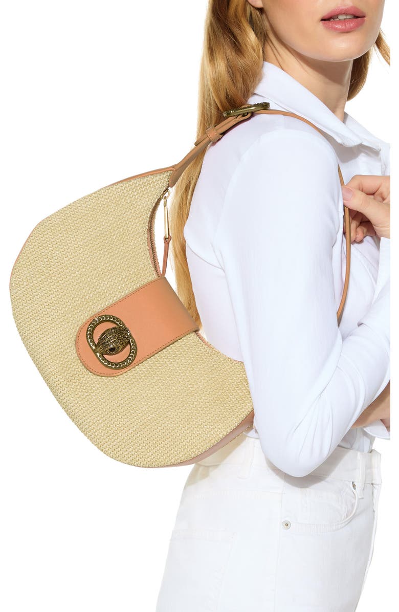 Kurt Geiger London Chelsea Woven Hobo, Alternate, color,