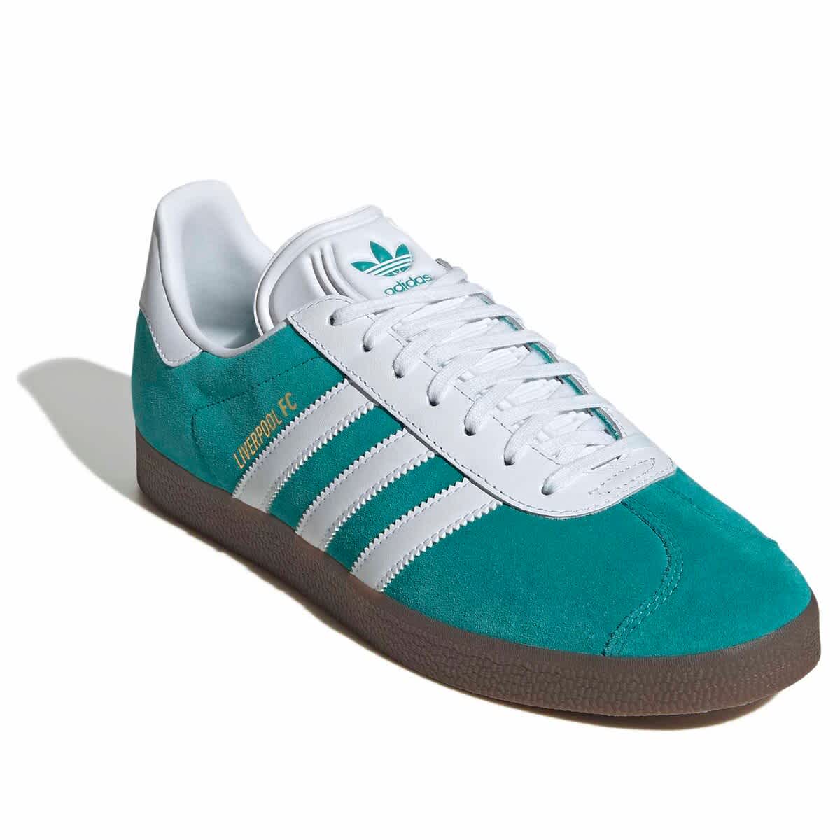 adidas Men's adidas Green Liverpool Terrace Icons Gazelle Shoes, Alternate, color, 