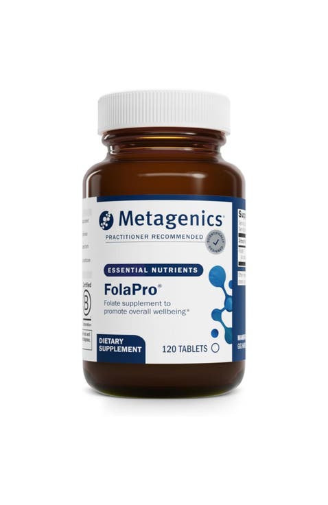 FolaPro L-5-MTHF Folate Methylation Support Supplement 120 Tablets