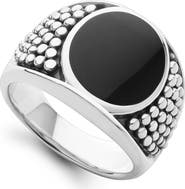 LAGOS Men's Anthem Onyx Ring