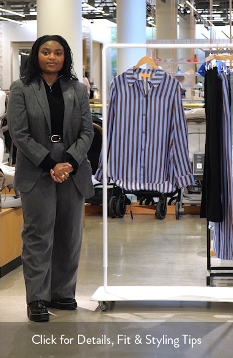 Stripe Button-Up Shirt, sales video thumbnail