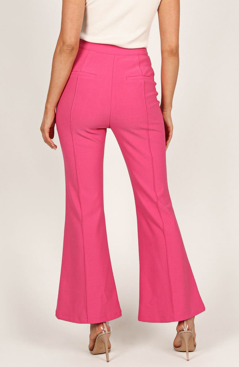 Petal & Pup Rutherford Flare Leg Ponte Pants, Alternate, color, Fuchsia